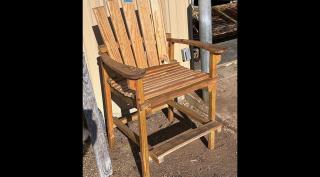 Tall beach chair