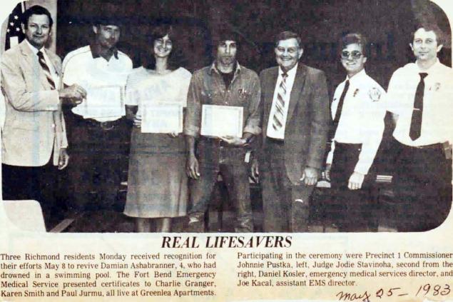 May 5 1983 Award