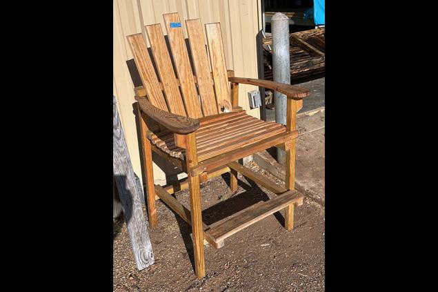 Tall beach chair